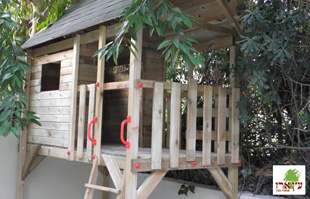 בניית בית עץ לילדים